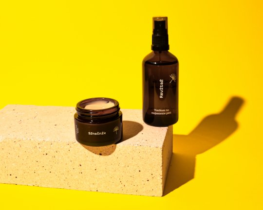 Modrá púpava | Letná sada - Slnečník - Kozmetická sada do slnečného počasia (2 produkty)