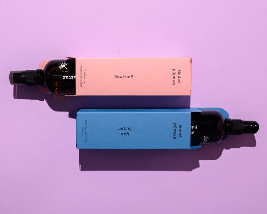 Modrá púpava | Letná sada - Letný deň