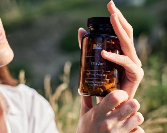 Modrá púpava | Vitadea - Vegánsky vitamín D s rakytníkom (144tbl)