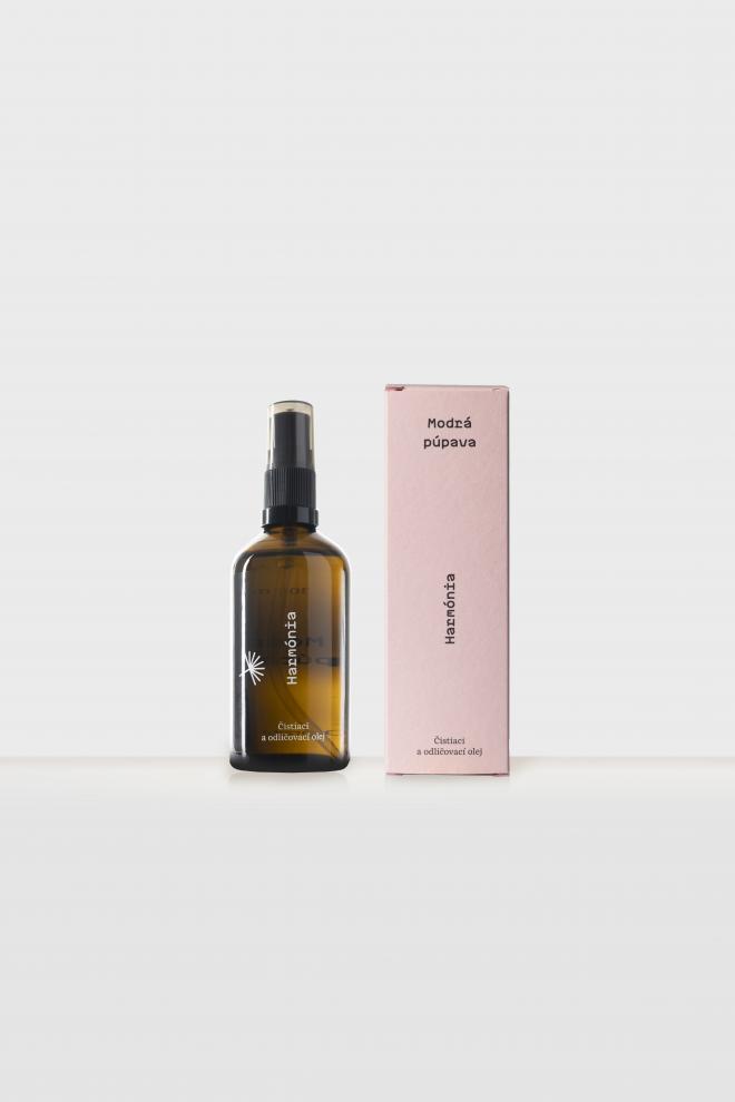odličovací olej Harmónia_Modrá púpava